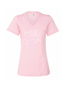 “Tilly” Limited Breast Cancer T-shirt V-NECK